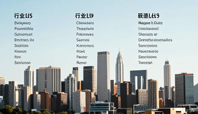 行业分类信息管理问题的选型关注点